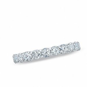 2.00 CT. T.w. Diamond Eternity Band in 14K White Gold