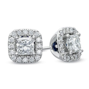 Vera Wang Love Collection 0.70 CT. T.w. Princess-Cut Diamond Frame
