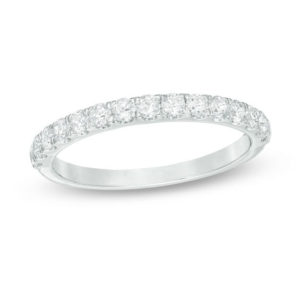 0.50 CT. T.w. Certified Canadian Diamond Wedding Band in Platinum