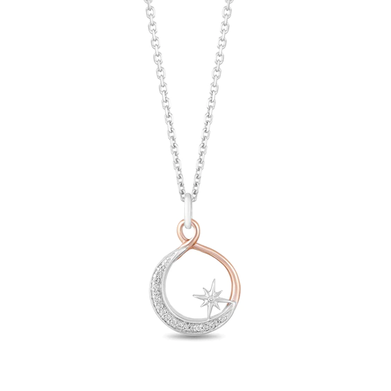 Hallmark Diamonds Inspiration 0.04 CT. T.w. Diamond Crescent Moon and