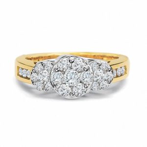 Previously Owned - 1.00 CT. T.w. Endless Diamond® Three Stone Ring in